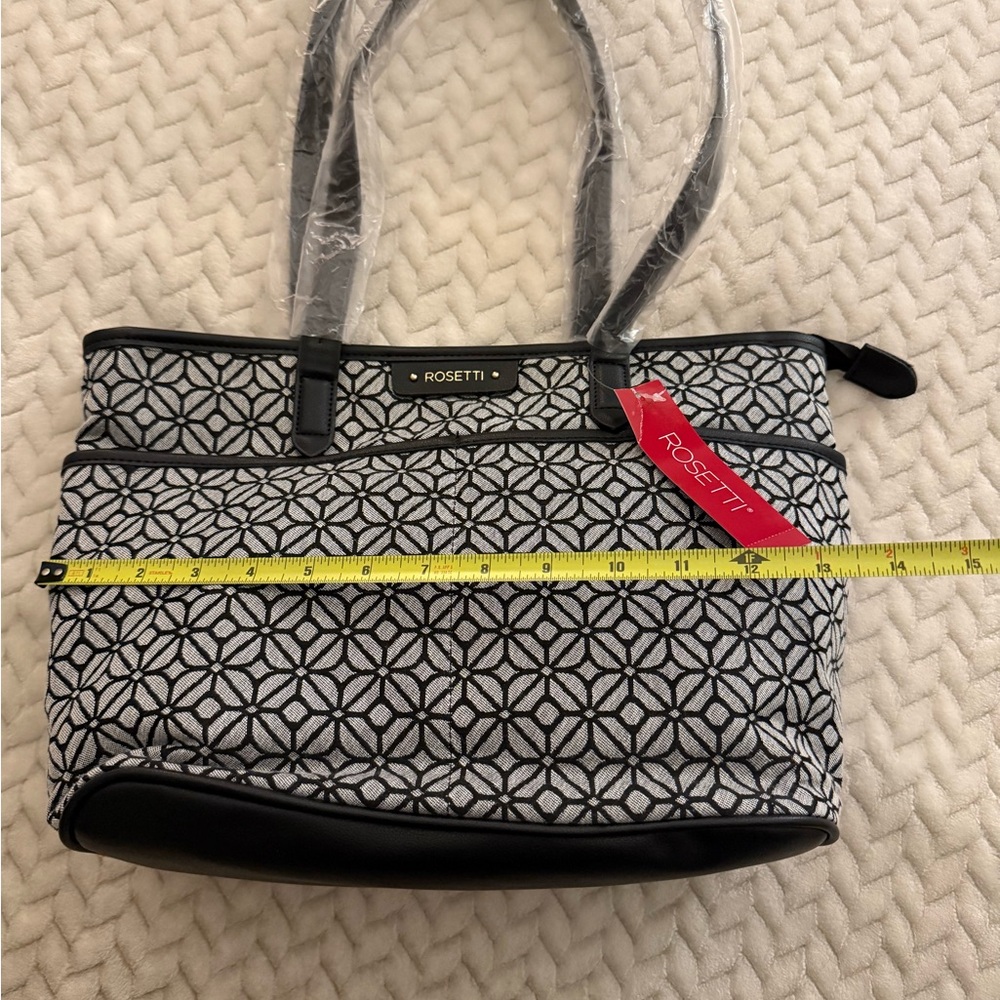 Rosetti Black & Gray Shoulder Bag, BNWT - Picture 2 of 7